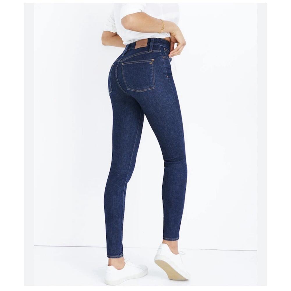 Madewell Curvy High Rise Skinny Jeans Womens Size 30 Casual Stretch Denim Pants
